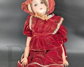 ANTIQUE 1916 BISQUE DOLL