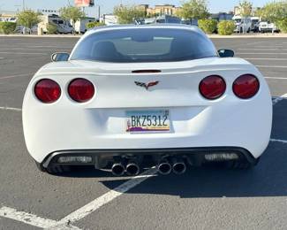 WHITE CORVETTE