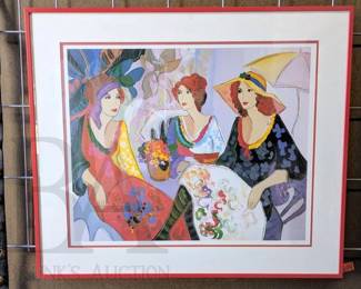 PATRICIA GONENZENS SIGNED LITHOGRAPH