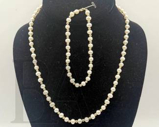 14K & PEARL NECKLACE