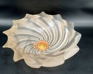 ROBERT DANE ART GLASS BOWL