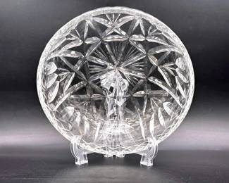 8” Cut Glass Bowl