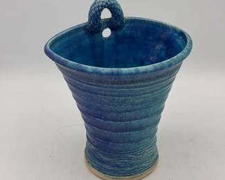 Michael Kennedy Ceramic Wall Hangable Vase