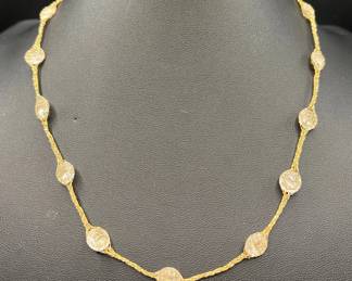 14KT Gold Necklace — Italian Gold Jewelry Stamped 585
