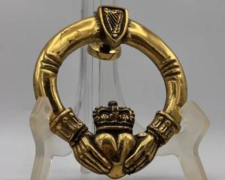 Claddagh Brass Door Knocker