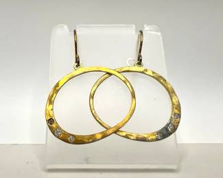 Gold Vermeil Earrings Stamped 925