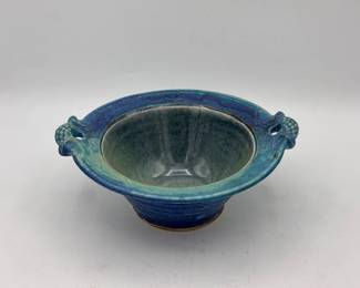 Michael Kennedy Ceramic Handled Bowl