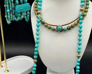 Beautiful Blue Jewelry Lot