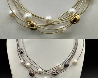 (2) Sterling Silver Necklaces