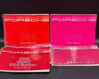 Vintage Porsche 944 Driver Manuals — 1983 & 1984