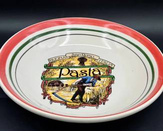 Vintage Buona San Remo Italia Himark Pasta Bowl