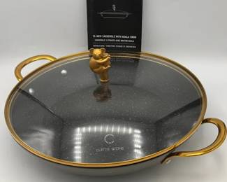 Curtis Stone - 12” Casserole With Koala Knob - New In Box