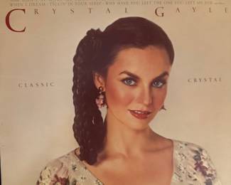 Vintage Vinyl Albums- Crystal Gayle