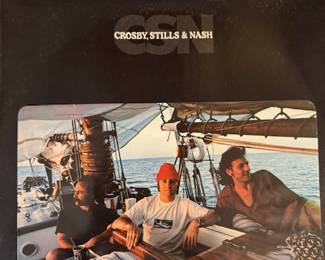 Vintage Vinyl Albums- Crosby Stills and Nash