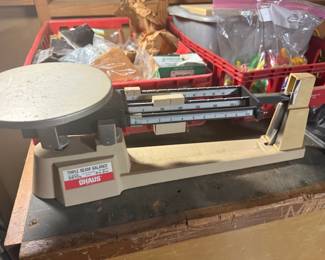 OHAUS Triple Beam mechanical balance scale