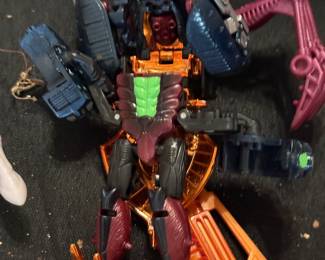 vintage Transformers Beast Wars Deluxe Class Tarantulas Transmetals action figure from 1997