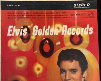 Vintage Vinyl Albums- Elvis