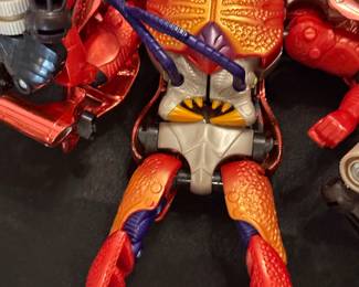 vintage Transformers Beast Wars Transmetals Rampage action figure