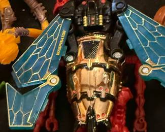 Waspinator action figure from the Beast Wars Transformers line