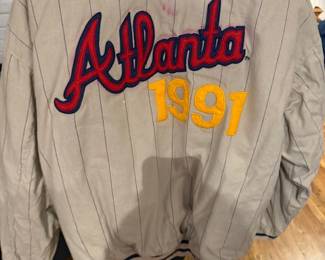 Atlanta Braves 1991 Letterman Jacket