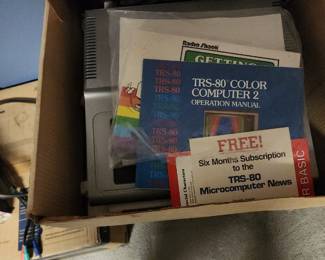 Vintage Radio Shack TRS-80 Color Computer
