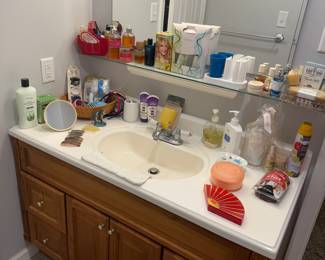 Hair items
Razors
Etc