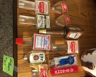 Beer pulls  $10-$25
