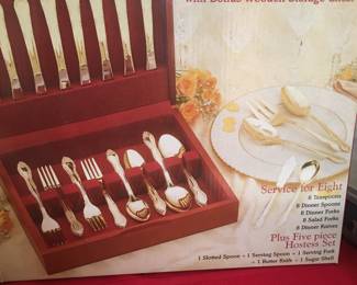 Gold Plated flatware