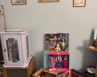 New Barbies in box