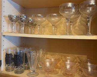 Vintage and modern kitchen wares