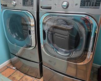 LG washer and dryer