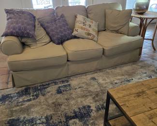 Taupe sofa
