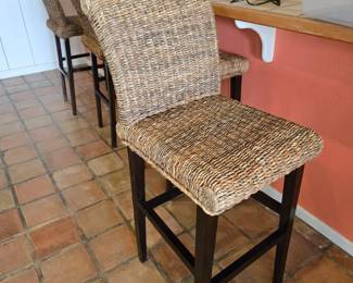 Sea grass bar stool