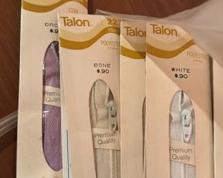 Talon Zipper Assortment 