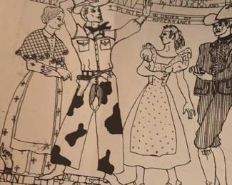 Oklahoma! Costume Design Sheet 