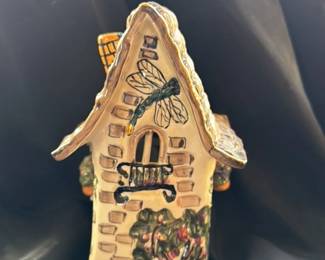 Fairy House Ceramic Tea Light Holder 