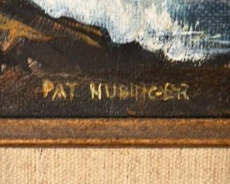 Seascape Oil Painting by Pat Hubinger 