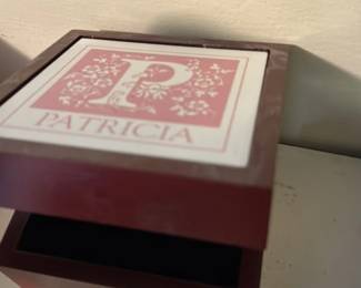 Personalized Monogram Keepsake Box 
