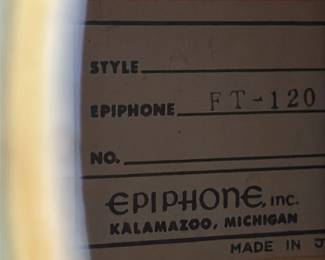 Epiphone FT-120 Acoustic Guitar 