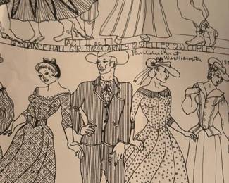 Oklahoma! Costume Design Sheet 