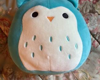 Squishmallow "Barnaby" The Blue Owl Plush Toy 