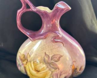 Art Nouveau Ceramic Vase by T. Bullard 