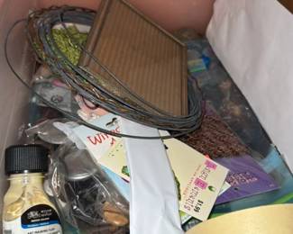 Assorted Crafting Supplies 