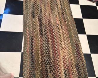 Braided Rag Rug 