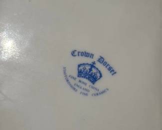 Crown Dorset Fine Bone China Plate 