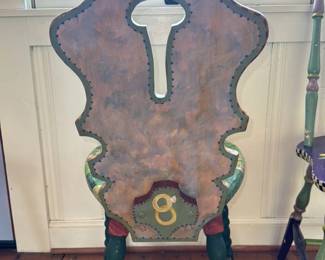 Hand Painted Folk Art Chair 