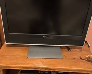 Toshiba Regza LCD TV and Sony Hi-Fi Stereo VCR 
