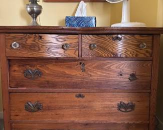 Antique Oak Dresser 