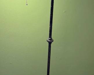 Antique Cast Iron Floor Lamp 