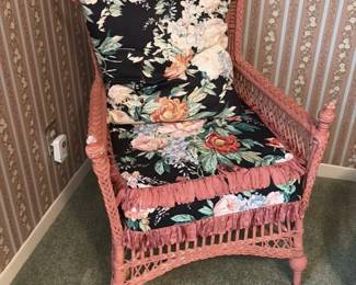 Vintage Wicker Daybed 